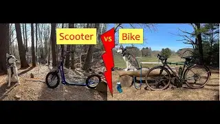 Scooter vs Bike