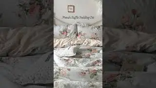 Transform Your Bedroom with This French Ruffle Bedding Set 🌷✨
