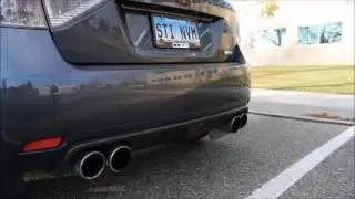 2013 WRX Hatch w/ Invidia Q300 - Before/After Invidia Catless Downpipe