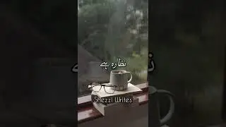 Barish Poetry | Barish | Romantic Poetry | 2 Line Urdu Poetry | Shezzi Writes