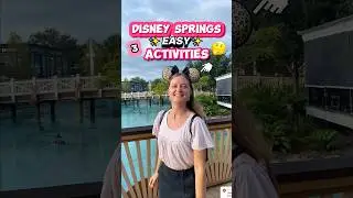 3 простых занятия в Disney Springs 🛍️🤩 (рестораны, шопинг, развлечения)