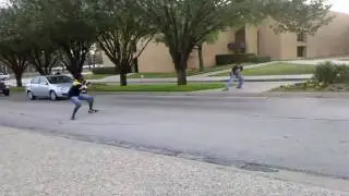 The Invisible Rope Prank!?