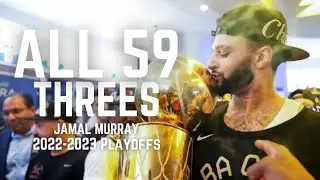 Jamal Murray All 59 Threes From 2023 NBA Playoffs