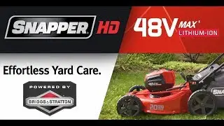 Snapper HD 48V Max* Cordless Electric Lawn Mower