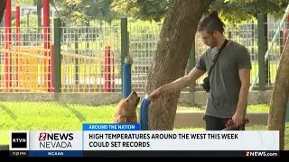 Heat wave to set possible temperature records in the west