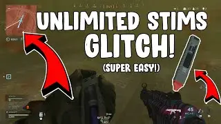 HOW TO GET UNLIMITED STIM SHOTS AND WIN THE GAME WITH 0 KILLS! CRAZIEST WARZONE GAS GLITCH EVER!
