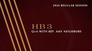 Законопроект HB 3 | Возмещение расходов фармацевтам - Депутат Эми Нейборс