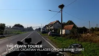Endless Croatian villages on the BMW R1200RT - European Motorcycle Tour 2025.