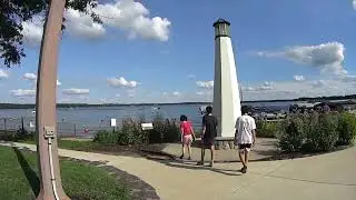 Walking around downtown Culver Indiana