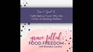 Faith Before Food: Why the Order of Healing Matters