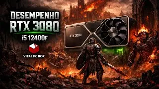 DESEMPENHO DOOM THE DARK AGES RTX 3080 12GB i5 12400F