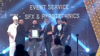 Divine FX Awarded for Event Service - SFX & Pyrotechnics at TCEI awards 2019
