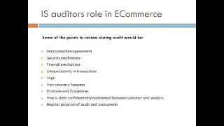 CISA: DOMAIN 1 PART 2 BUSINESS PROCESS APPLICATIONS AND CONTROLS