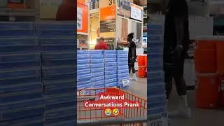 Awkward Conversations Prank 😭🤣 #shorts #prank #funny #comedy