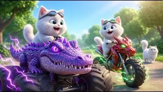 Mama Cat Trims Fur on the Farm and Makes Tiger Hat For Kittens At Home🐾🎩🐯