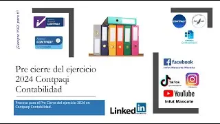 Pre cierre ejercicio 2024 en Contpaqi Contabilidad
