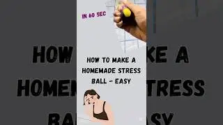 Stress Ball Tutorial #stressrelief #stress #ballon #diycrafts #diy #shorts #tutorial #easy #fyp #art