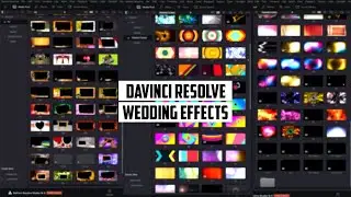 Davinci Resolve Wedding Effects and Transition