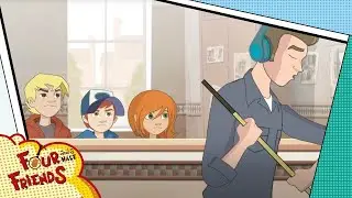 The Case of the Missing Bracelet 💎| Four and a Half Friends | Cartoons for Kids