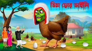 ডিম চোর ডাইনি । Dim Chor Daini । Bengali Horror Cartoon | Khirer Putul  | Bhuter Golpo