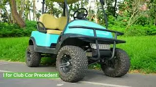 🔩Heavy-Duty Brush Guard🚗10L0L Golf Cart Front Brush Guard for Club Car Precedent#golfcart #clubcar