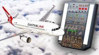 FENIX Airbus A320 with OVERHEAD by WINGFLEX | Qantas Ops LIVE in MSFS 2024