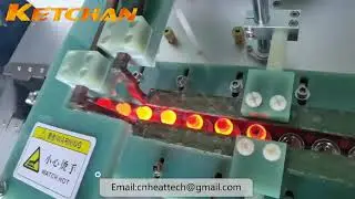 Successive Induction Brazing Machine for Metal Joints Brazing
