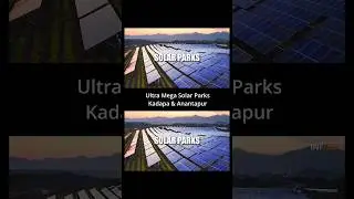 Ultra mega solar parks in Kadapa and Anantapur #andhrapradesh #ytshorts