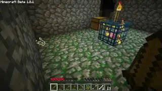 Minecraft: Beta 1.8 - Ravine, Abandoned Mine, Shady Enderman, Random Exploring, and More! (Part One)