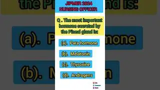 jipmer nursing officer MCQ 2024 #nursingofficer question answer #aiims #meeramediconursing #rrb #bsf