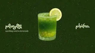 sparkling matcha lemonade