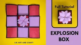 Easy Explosion Box | How to make Explosion Box? | Simple Explosion Box Tutorial |