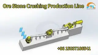 📐FTL Machinery Stone Production Line Model On-site Display💥