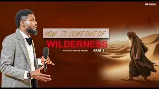 HOW TO COME OUT OF WILDERNESS  PT 2