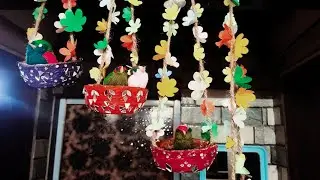 Beautiful Bird Nest Making At Home #craft #art #diy