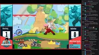 [1/25/21]  MANGOFAN TOURNAMENT WC TOP 8 QUALIFIER - Smash Melee $limChang (Luigi) VS Neferitou (Fox)