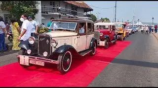 The Goa Vintage and Classic vehicles Club organised Vintage Car Rally at Adil Shah Palace in Panjim