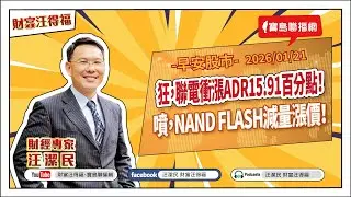 【財富汪得福】汪潔民 主持 20260121