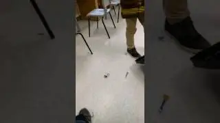 Even more magnets being dropped in slow motion