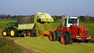 Mais 2024 | Werklust | John Deere 8400i + 7530 | Bos Bathmen | Kuilwerk | Maishakselen | Mais silage