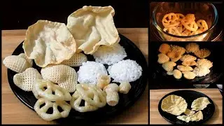 How to roast Papads and Fryums in microwave | Roast papad in 2 minutes with & without oil |