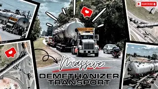 Massive Demethanizer Tower Transport
