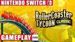 RollerCoaster Tycoon Classic Nintendo Switch Gameplay
