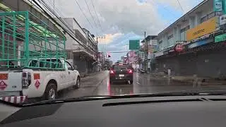 2025/7/1 Thailand(Nakhon Sawan to Kamphaeng Phet)25-Drving cross downtown
