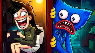 A HORROR GAME THAT EVEN HUGGY WUGGY IS SHOCKED BY ► Stupidella Horror 2