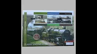 2004 Classic Locomotives &pound;2 Pounds Coin Cover - UK First Day Cover by Mercury
