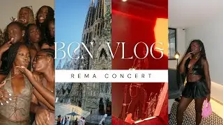 BARCELONA VLOG & REMA CONCERT