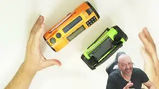 Emergency Hand Crank Radio with Battery Backup