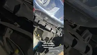 2017 Hyundai Santafe Headlight Replacement. #auto #automobile #mechanic #fypシ゚viral #fyp #hyundai