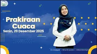 Prakiraan Cuaca Esok Hari Senin, 29 Desember 2025